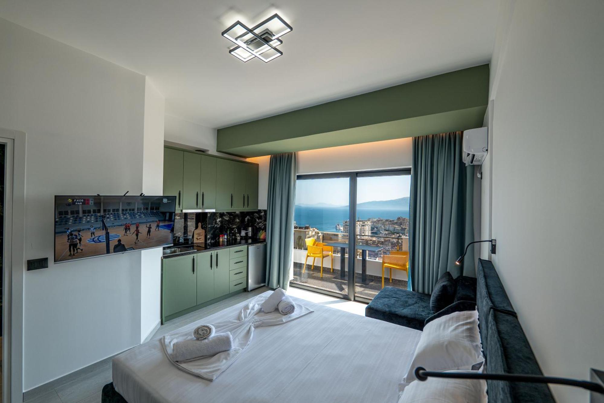 Euphoria Apartments Sarandë Eksteriør bilde