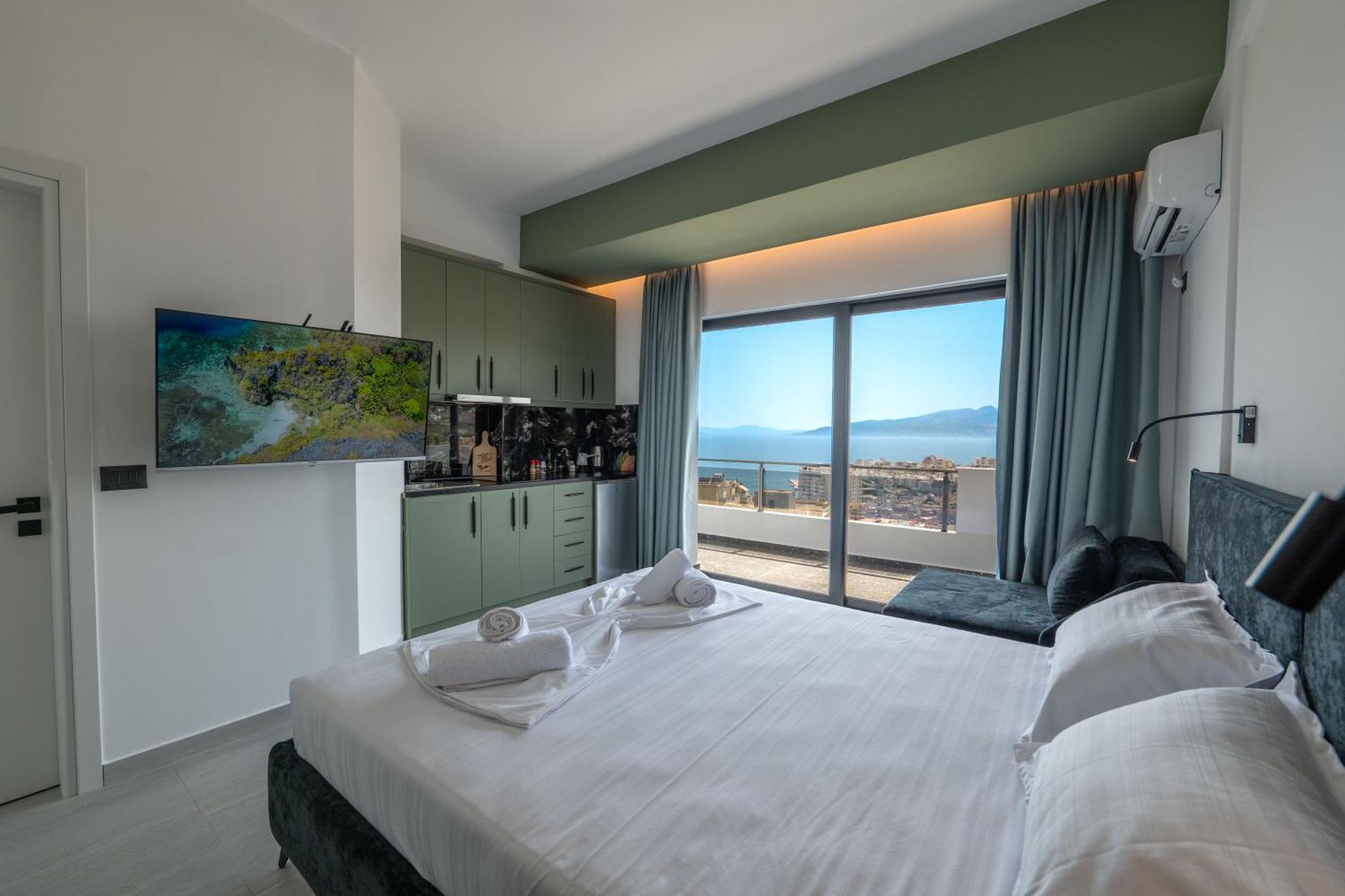 Euphoria Apartments Sarandë Eksteriør bilde